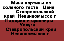 Мини-картины из соленого теста › Цена ­ 500 - Ставропольский край, Невинномысск г. Подарки и сувениры » Услуги   . Ставропольский край,Невинномысск г.